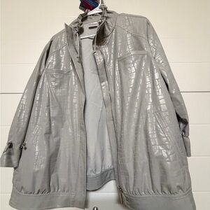 Chico's Silver Raincoat for Men